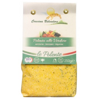 Achat  italiens : Polenta aux légumes Belvedere 250g