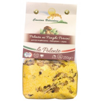 Achat Minestrone et polenta italiens : Polenta aux cèpes Belvedere 250g