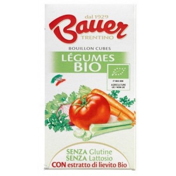 Achat Sauces, épices et condiments italiens : Bouillon cube de légumes Bio 6 X 10g