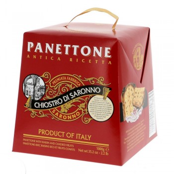 Achat Gâteaux italiens italiens : Panettone recette traditionnelle 1kg