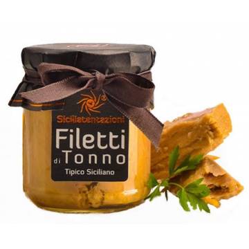 Achat Tout le salé italiens : Filets de thon de Sicile 200 g